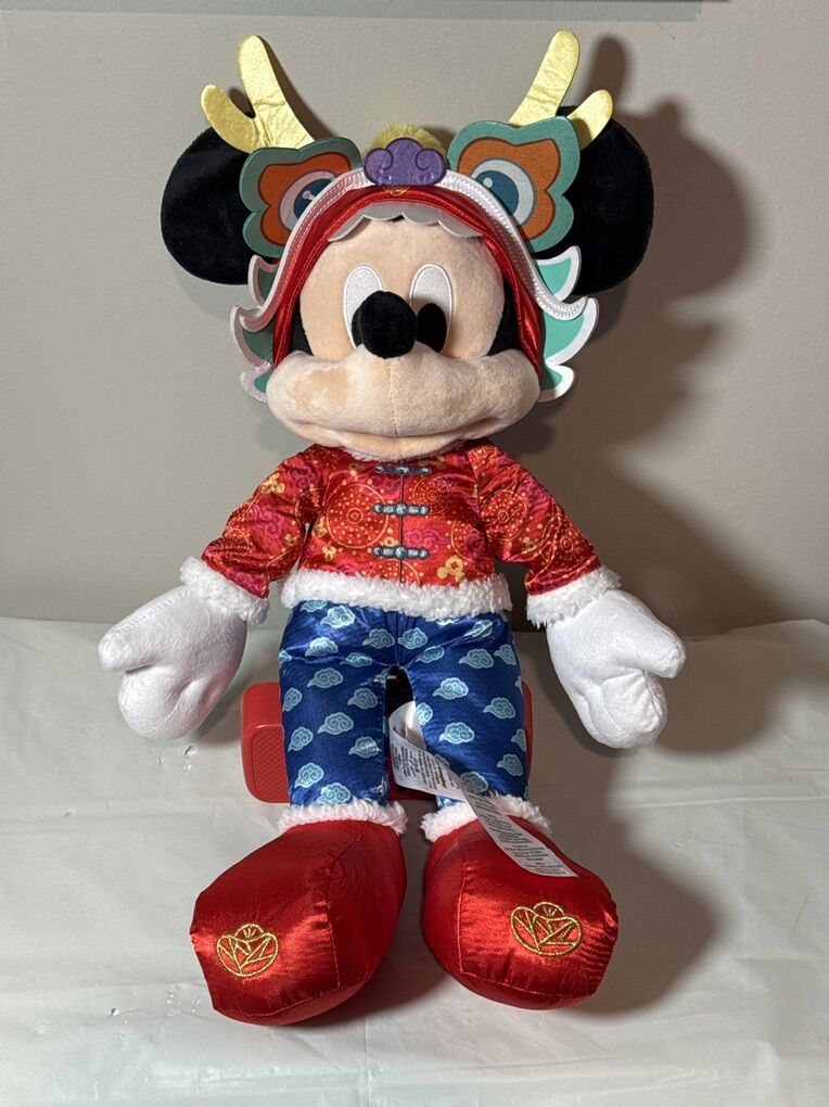 Disney Lunar New Year 2024 Mickey Mouse Plush