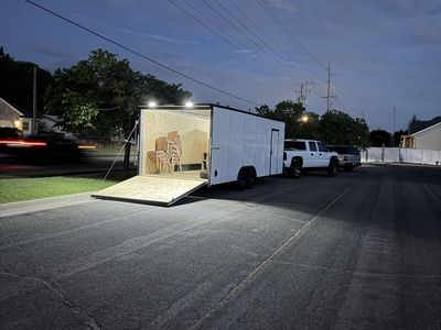 24-foot enclosed trailer