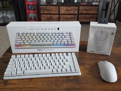 Alienware pro keyboard and mouse