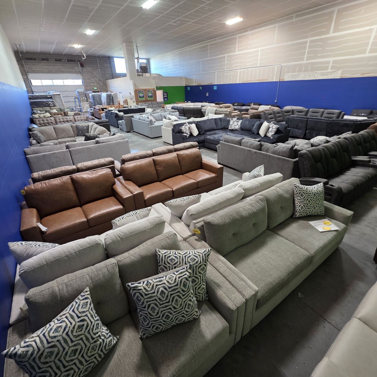 Warehouse Sectional Deals  New Inventory Drop