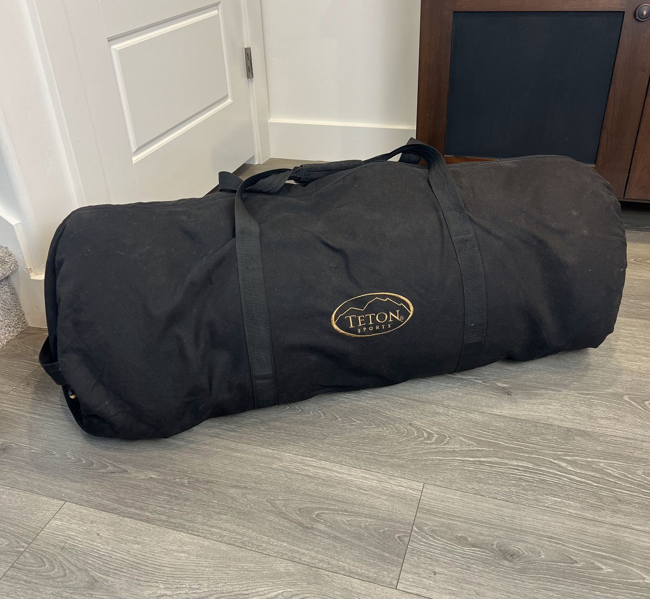 TETON Sports Outfitter XXL Canvas Sleeping Bag (-35°F Cold Weather)