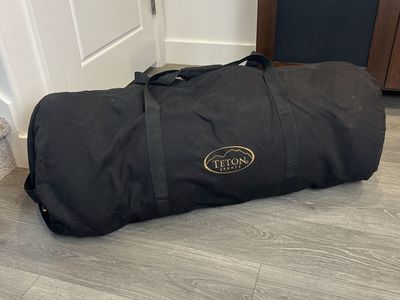 TETON Sports Outfitter XXL Canvas Sleeping Bag (-35°F Cold Weather)