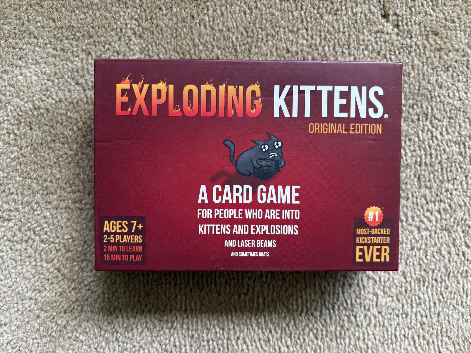 NEW Exploding Kittens Card Game
