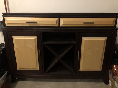 Somerton Buffet with Wine Rack