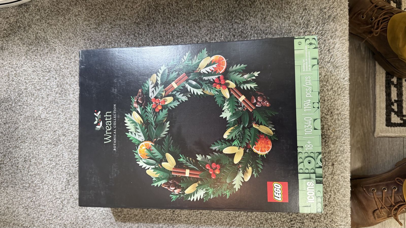 LEGO 10340 Botanicals Wreath (Christmas)
