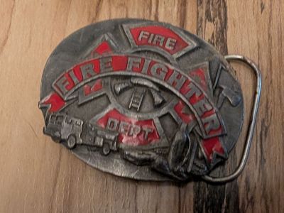 Firefighter Belt Buckle