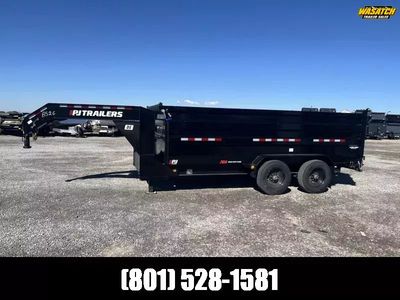 2026 PJ Trailers 7x16 HD Low-Pro Dump (DE) Goosene