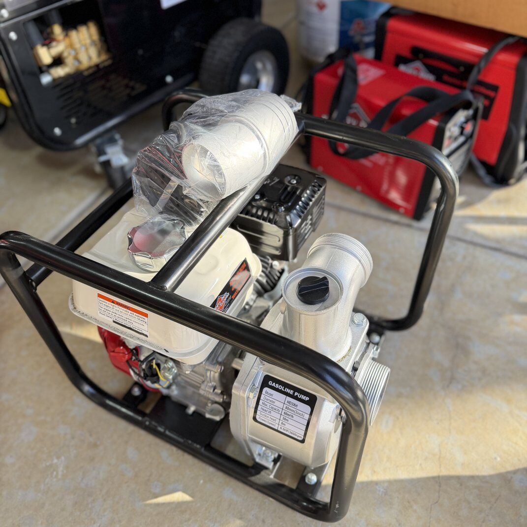 Honda gas powered centrifugal water pump