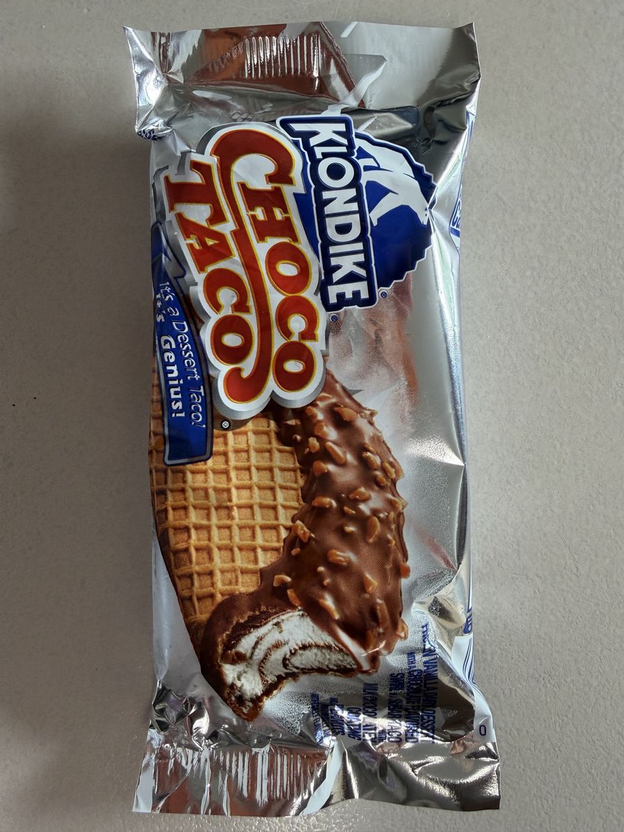 RARE Discontinued Choco Taco (2022) - Sealed Collector’s Item | Nostalgia Piece! (Delivered Frozen)