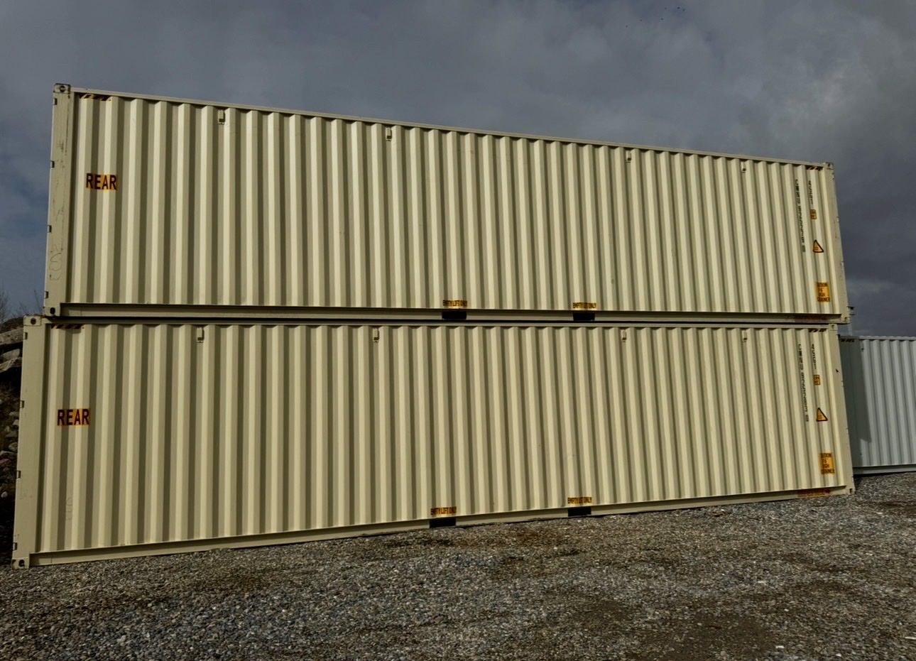 Shipping container 8x40one trip full spec