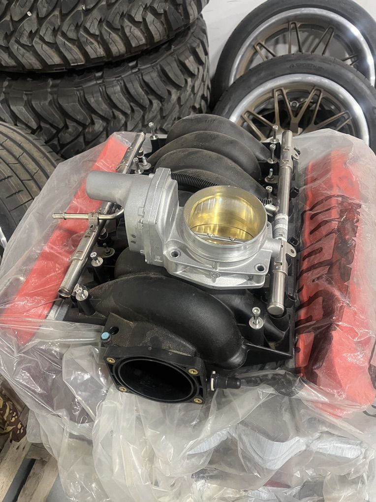 New LS3 Intake With New Throttlebody
