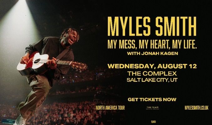 2 Myles Smith w/ Jonah Kagen Concert Tickets - The Complex SLC (Aug 12)