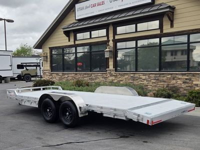 2026 High Country 7x20 high country aluminum open deck car hauler utility equipment trailer New