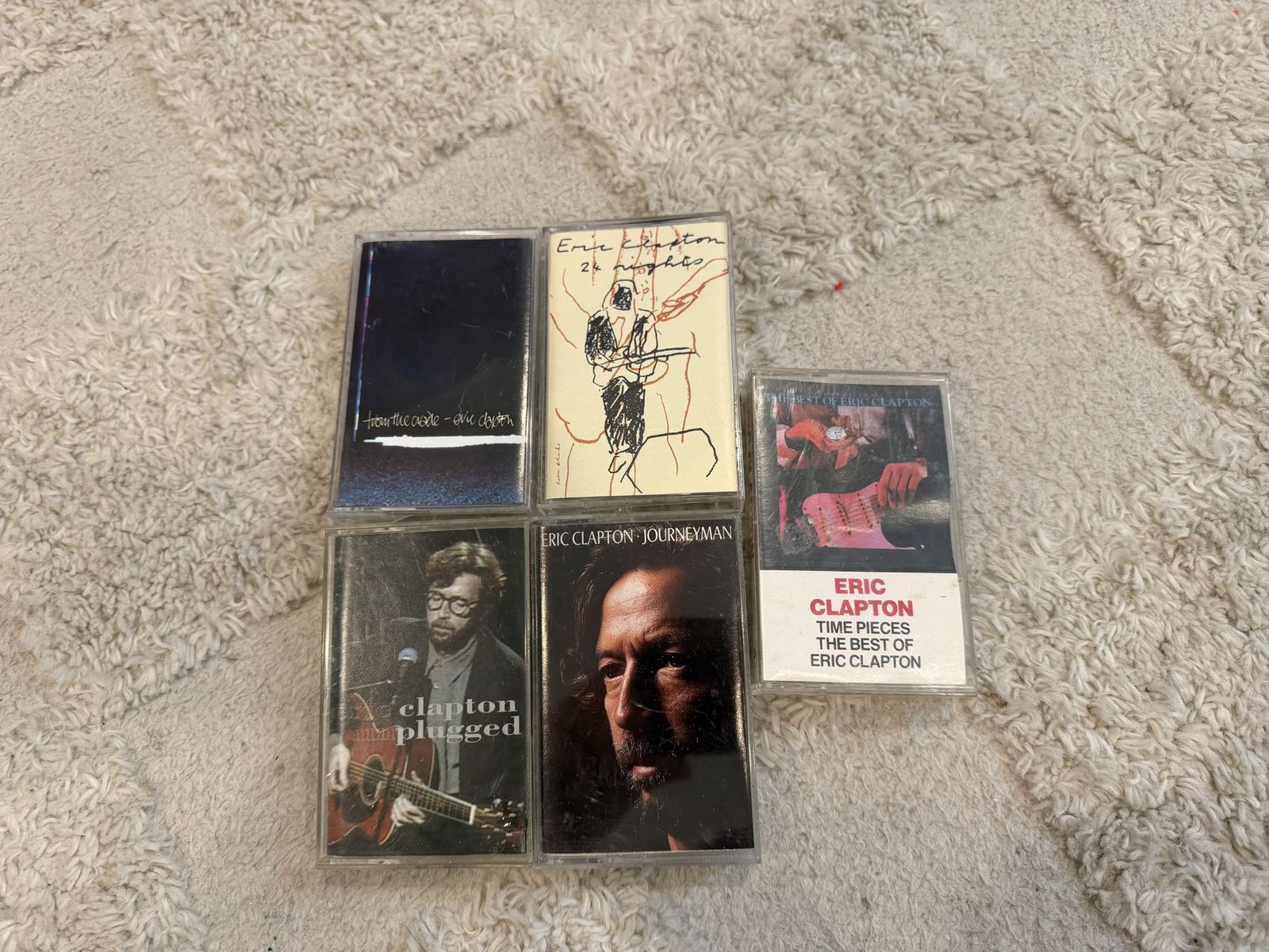 Eric Clapton cassettes