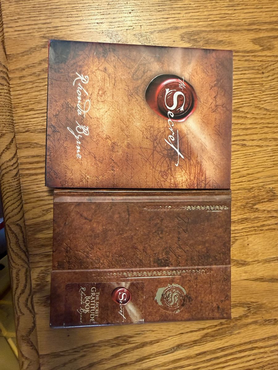 The Secret by Rhonda Byrne & The Secret Gratitude Book Set - Self-Help, Law of Attraction