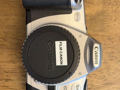 Canon EOS Rebel 2000 35mm SLR Film Camera Body with 28-80mm & 75-300mm Lenses
