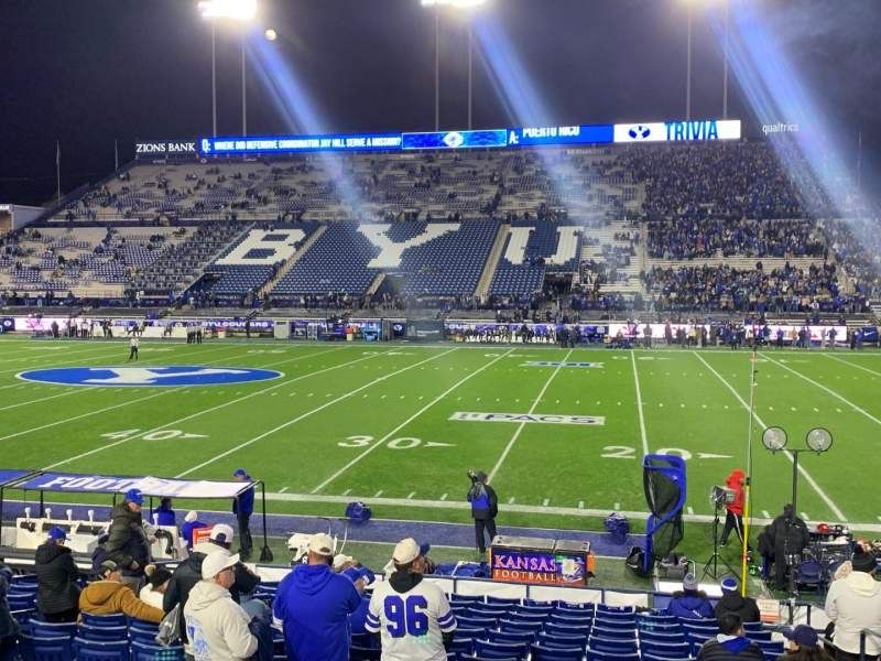 BYU vs Utah Tech 2 Tickets Sec 2 Row 16 West Side Shade