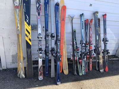 Bargain and scraps/project skis boards