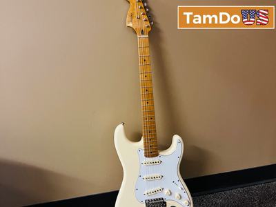 Fender Jimi Hendrix Stratocaster - Olympic White - Maple Fingerboard
