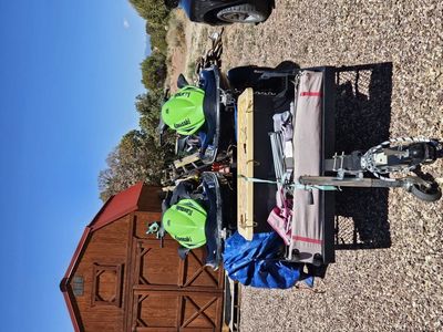 2- 3 seater jet ski with trailer.