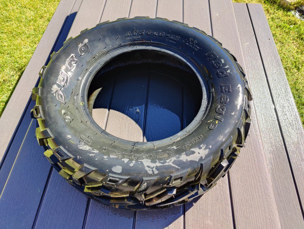 Duro AT23x8-12 Red Eagle ATV/UTV Tire - Made in Taiwan, New Condition