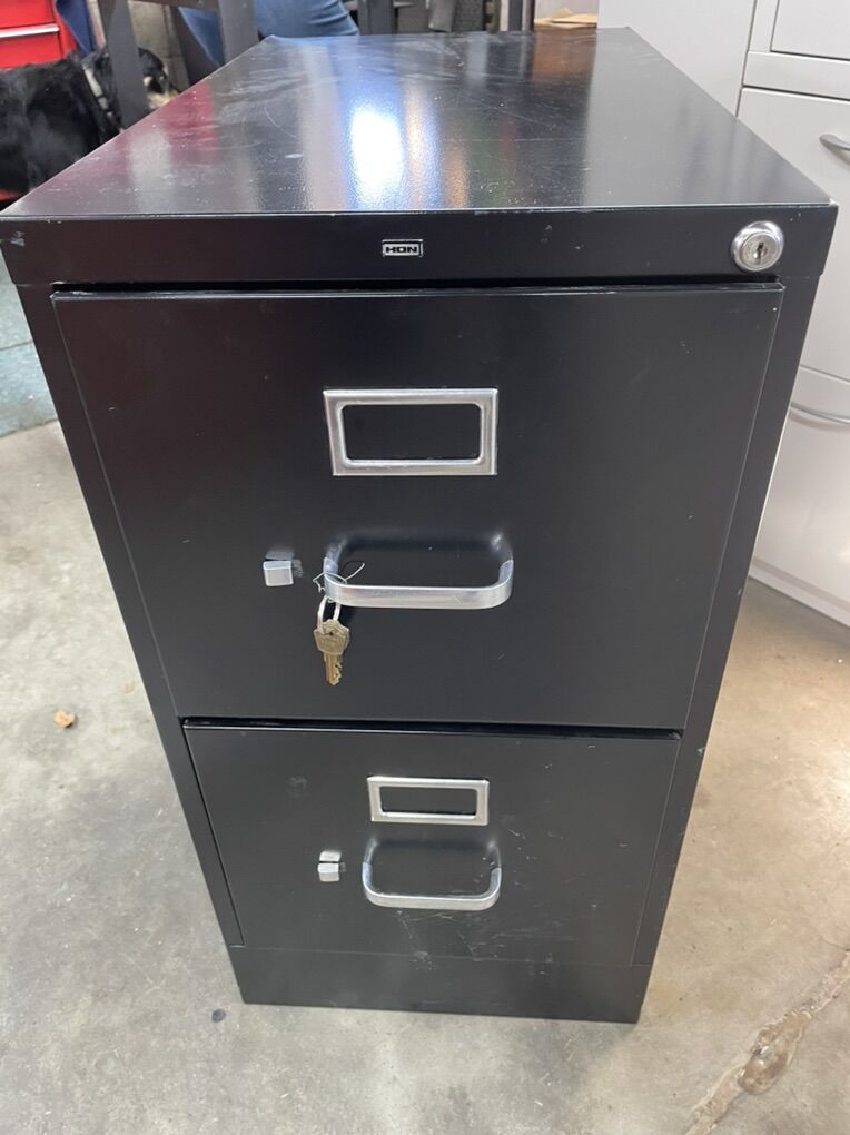 Hon 2 Drawer File Cabinet