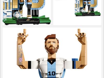 LEGO BrickHeadz Lionel Messi Soccer Legend #40305 Building Set - New, Unopened