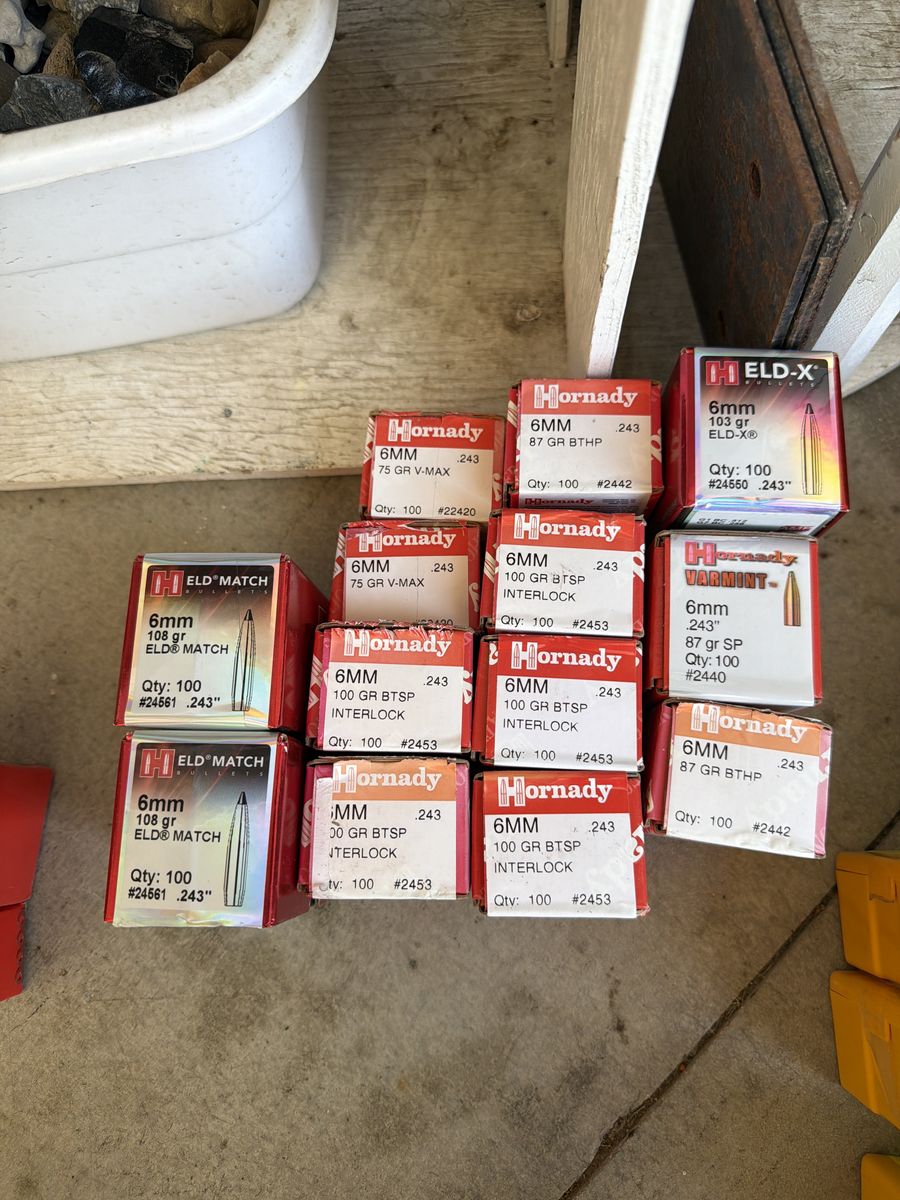 .243 6mm bullets