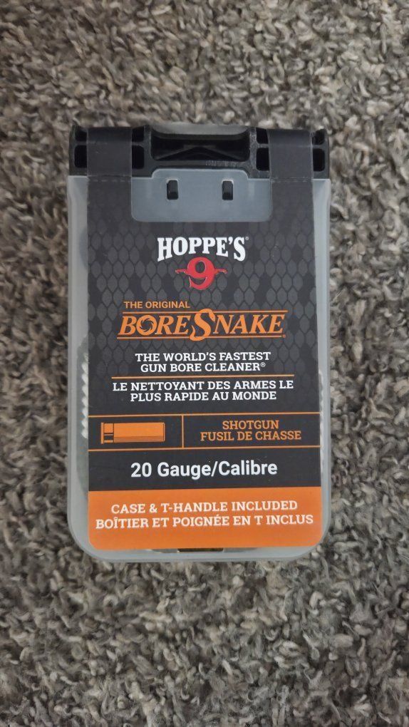 new 20 gauge bore snake.