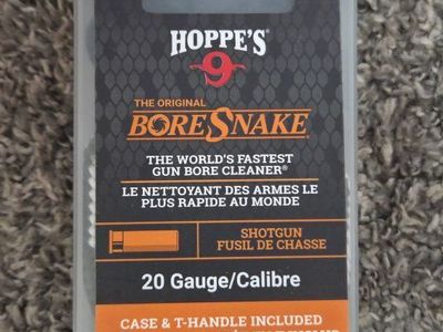 new 20 gauge bore snake.