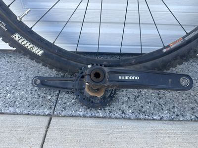 Shimano wheelset with drive train