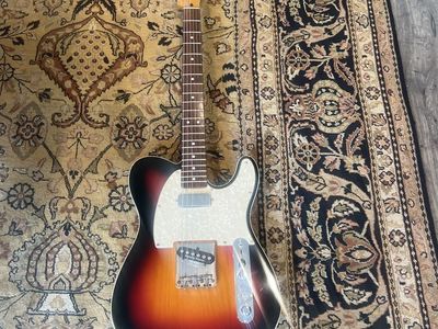 2012 Squier Telecaster Double Bound Electric Guitar w/ Seymour Duncan & Wilkinson Pickups
