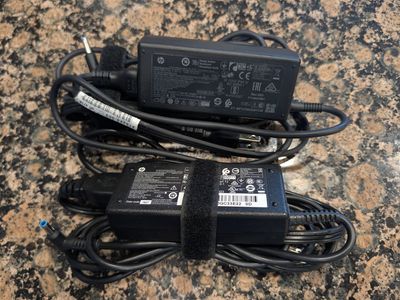 HP 65W Laptop Power Adapter (two available)
