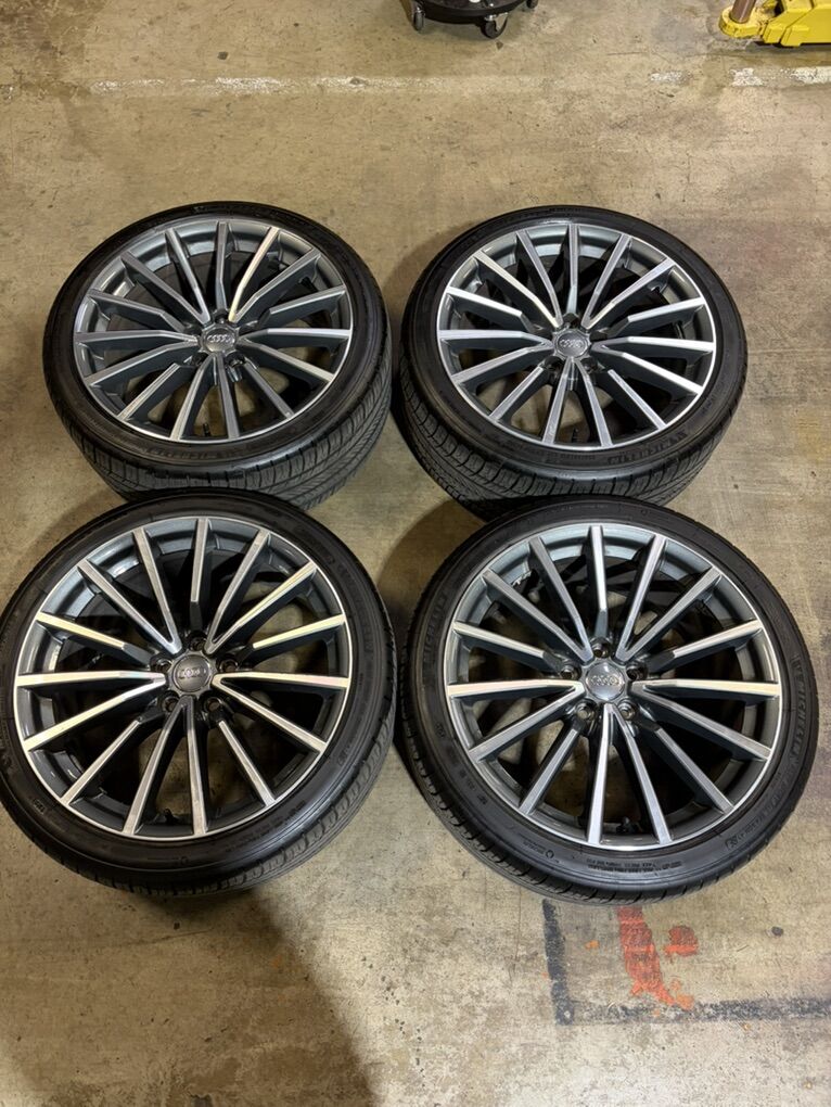 OEM Audi Wheels And Michelin 255/35/19 Tires