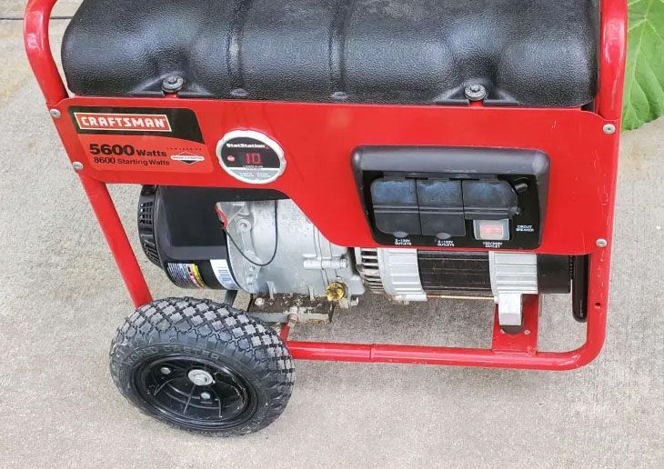 Craftsman Generator 115V/230V 5600 watt (8600W Start) low hours new condition well maintained