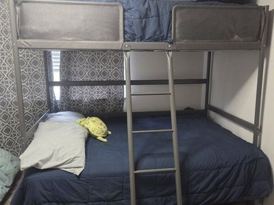 Metal bunk bed (frame ONLY) Full/twin
