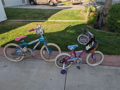 Young Girls Bikes