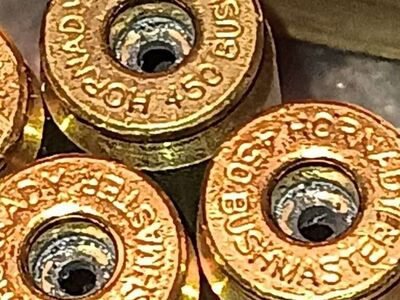 (9) 450 bushmaster spent brass