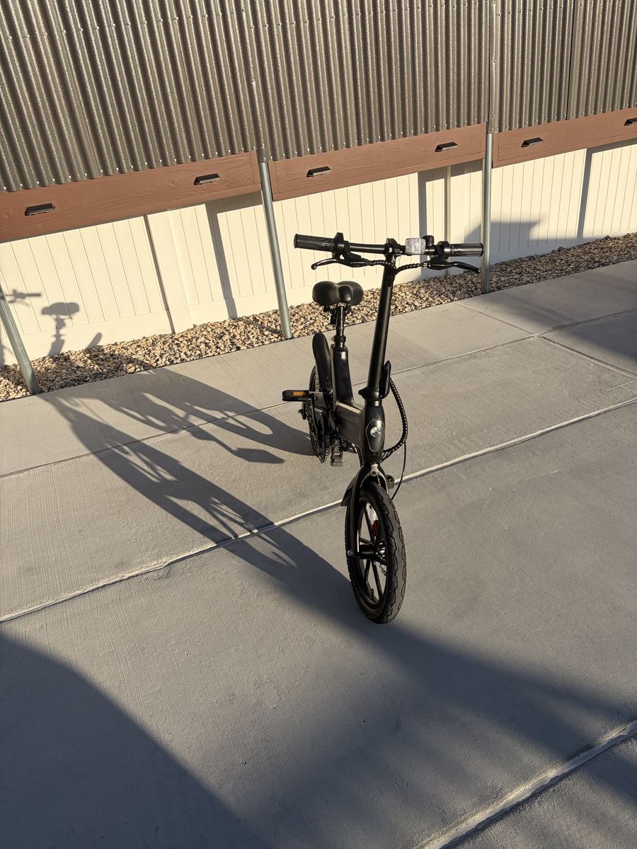 Jetson Haze Folding Electric Bike - Compact & Portable E-Bike, Black
