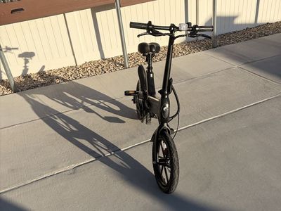Jetson Haze Folding Electric Bike - Compact & Portable E-Bike, Black