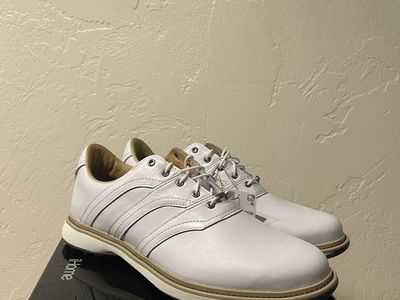 New Adidas Leather Golf Shoes Size 9.5