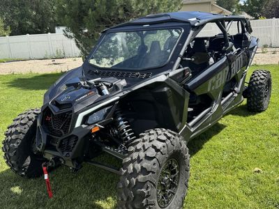 2022 Can-Am Maverick X3 Max X rs Turbo RR UTV - 300 Miles, Winch, Plow, Street Legal