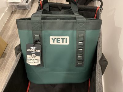 YETI Camino 35 Carryall Tote Bag - Durable, Versatile, Forest Green