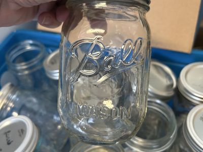 $10 Dozen Pint size Canning Jars Ball Kerr