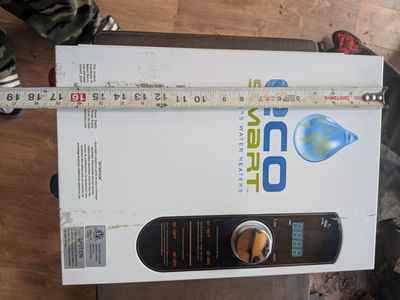 EcoSmart 18K instant hot water heater