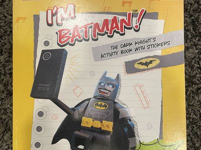 NEW LEGO The Batman Movie: I'm Batman! Activity Book with Stickers