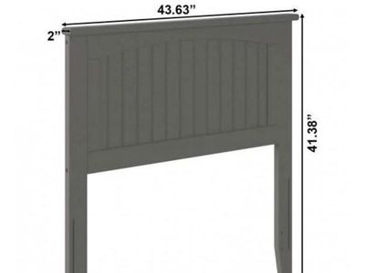 Twin headboard