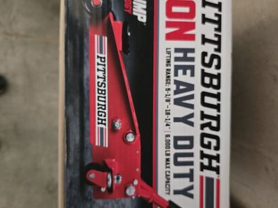 PITTSBURGH 3 Ton Floor Jack with RAPID PUMP