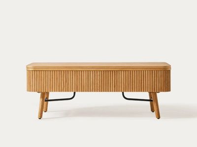 Hernest Lift-Top Coffee Table - Natural Oak (Read Description)