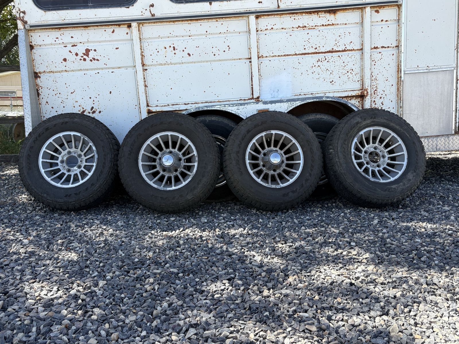 5x5.5 wheels with almost new tires